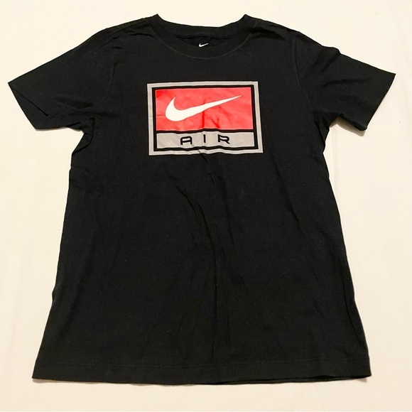 Nike Air Tee Black Tshirt Youth Size Small Shirt - Picture 15 of 15